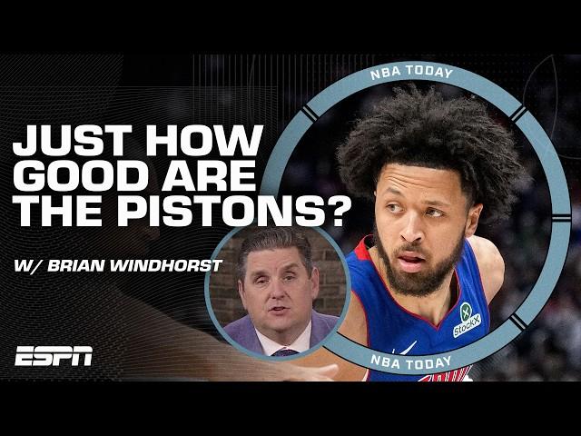 The Pistons are a 'VERY HARD' team to play against! - Brian Windhorst on Celtics blowout | NBA Today