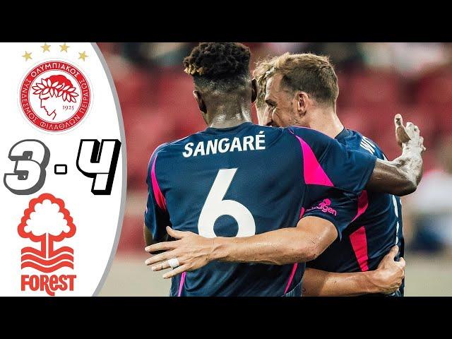 Nottingham Forest vs Olympiacos 4-3- All Goals & Highlights - Friendly Match 2024