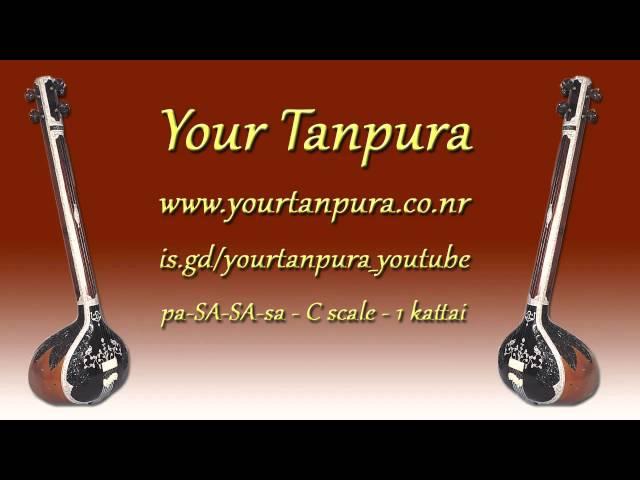 Your Tanpura - C Scale - 1 kattai