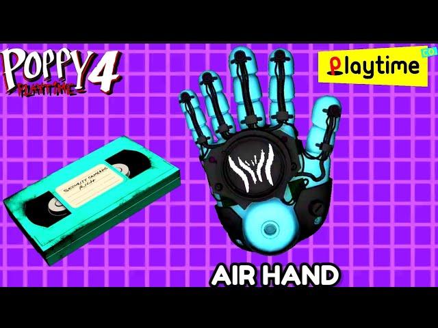 Poppy Playtime Chapter 4 New Air Hand VHS Tape Tutorial