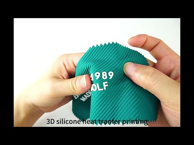 3D Silicone Heat-transfer Labels & PVC Patches for Garments