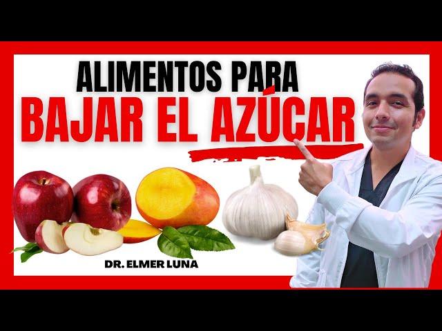  CONTROLA TU AZÚCAR  con estos REMEDIOS CASEROS. ALIMENTOS para BAJAR EL AZÚCAR