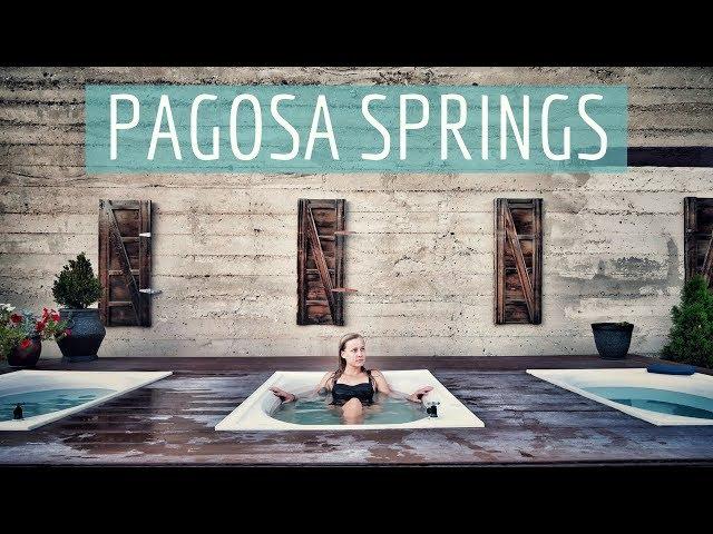 Exploring Pagosa Springs, Colorado  Full Time RV Living  Colorado Natural Hot Springs