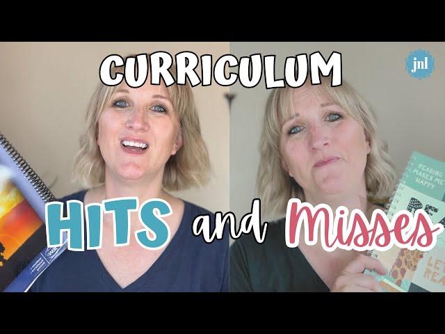 CURRICULUM HITS AND MISSES || What worked and what didn't for our homeschool last year