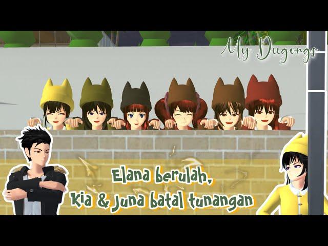 MD #28 [ELANA B3RUL4H, KIA & JUNA BATAL TUNANGAN] || DRAMA SAKURA SCHOOL SIMULATOR