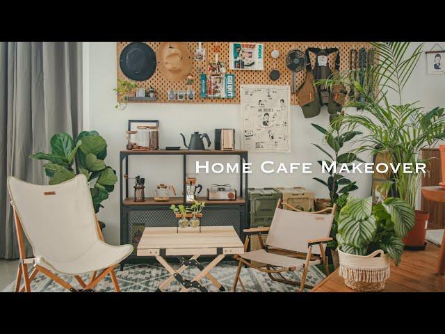 Coffee Corner Makeover | Home Cafe Tour | Ikea Furniture Decor