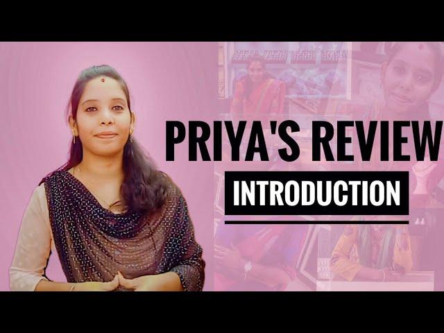 Priya's Review / intro vedio @ navaratna jewellers priya #intro#ownvideo #youtube #youtuber #review