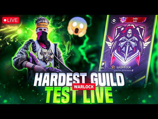 LE FIRSE AA GYA  |  HARDEST GUILD TEST |   #livestream #ffstream