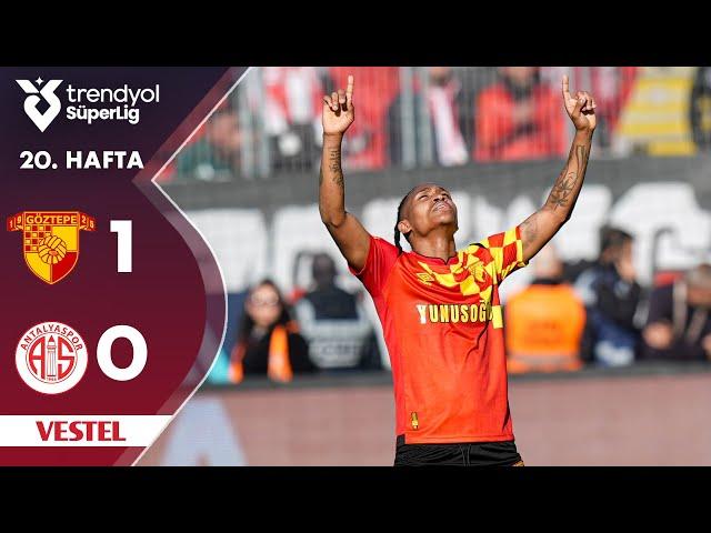 Vestel | Göztepe (1-0) Antalyaspor - Highlights/Özet | Trendyol Süper Lig - 2024/25