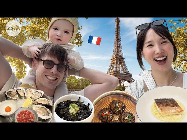 Raising A Trilingual Baby!  First Time in Paris With Family!
