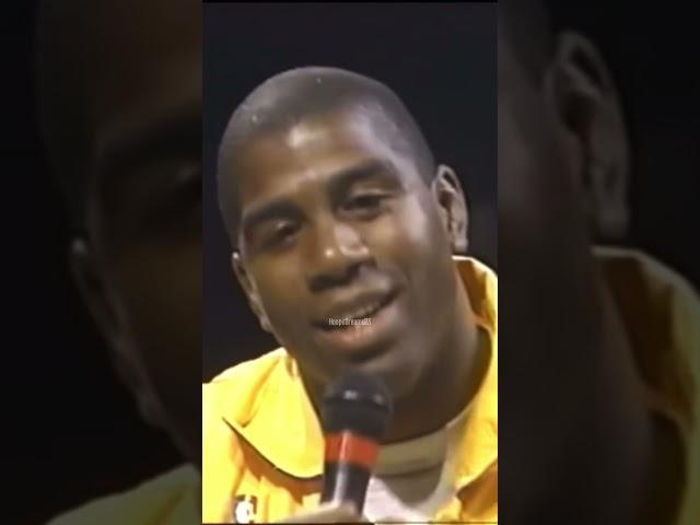 Larry Bird left Magic Johnson speechless #shorts #larrybird #magicjohnson #celtics #lakers