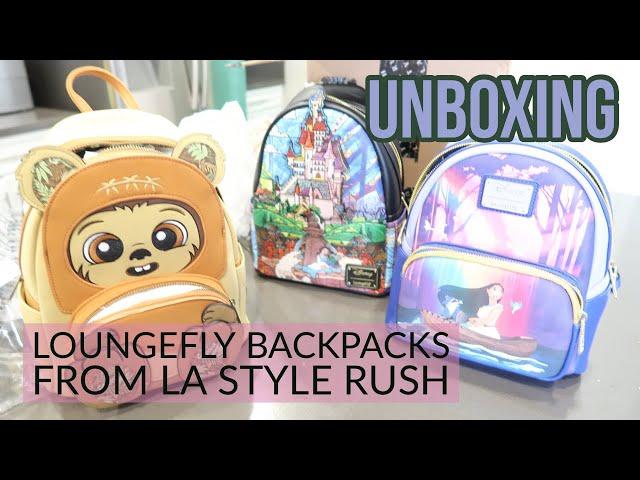 Unboxing a Couple of Loungefly Backpacks from La Style Rush