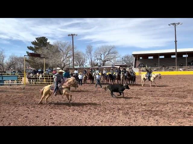 Tolani Lake team roping classic Mar. 4, 2023 open team roping short round