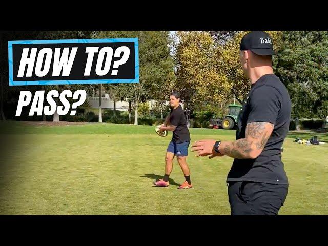 Rugby Passing Power | @rugbybricks | Matt Toomua - Billy Meakes