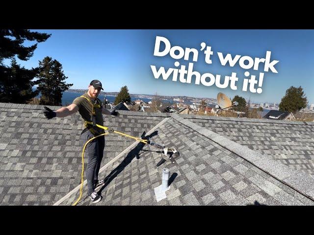 A quick guide for working on steep roofs