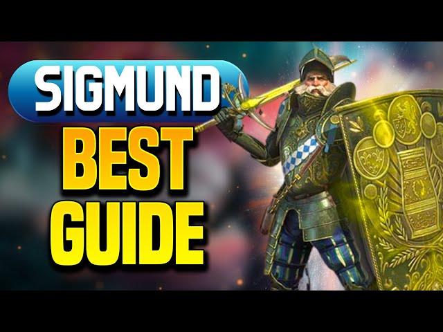 SIGMUND THE HIGHSHIELD | GREAT SUPPORT & CONTROL (Build & Guide)