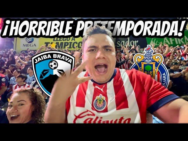 JAIBA BRAVA vs CHIVAS 0-1 ¡UN REBAÑO que JUEGA HORRIBLE! Amistoso | REACCIÓN Desde Estadio Tampico