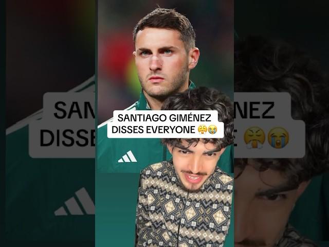 Santiago Giménez Calls Out Mexican Futbol 