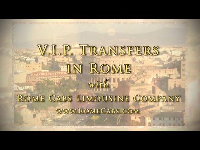 V.I.P. Airport Transfer with Tour of Rome with Stefano's RomeCabs