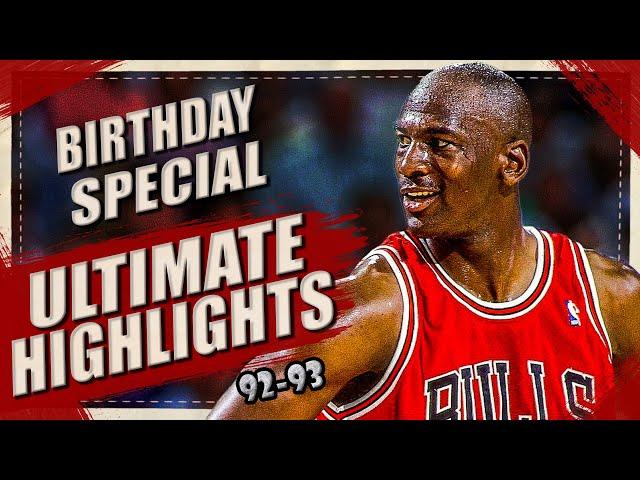 MJ Birthday Special - The Ultimate Michael Jordan Highlights (1992-93 Edition)