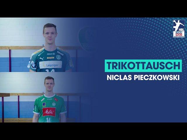 Trikottausch | Niclas Pieczkowski | GWD Minden