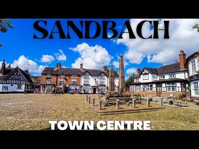 SANDBACH England Walk Tour | One of the most Beautiful Towns in Cheshire