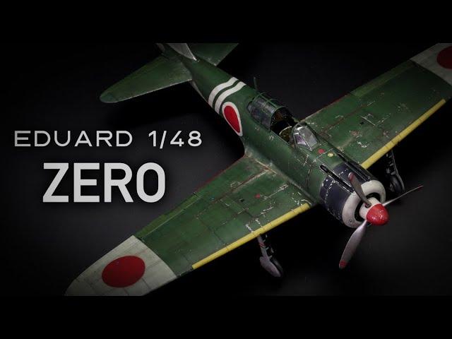 Zero !  Eduard 1/48 New Tool A6M2 Type 21 Full Build.