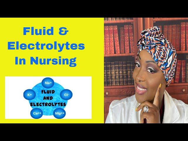 Fluid and Electrolytes