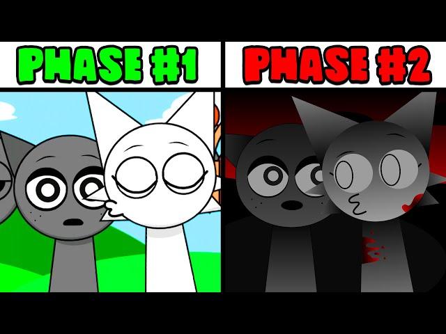 All Reactions and Phases In Incredibox Sprunki Sinner Edition (Wenda and Gray)