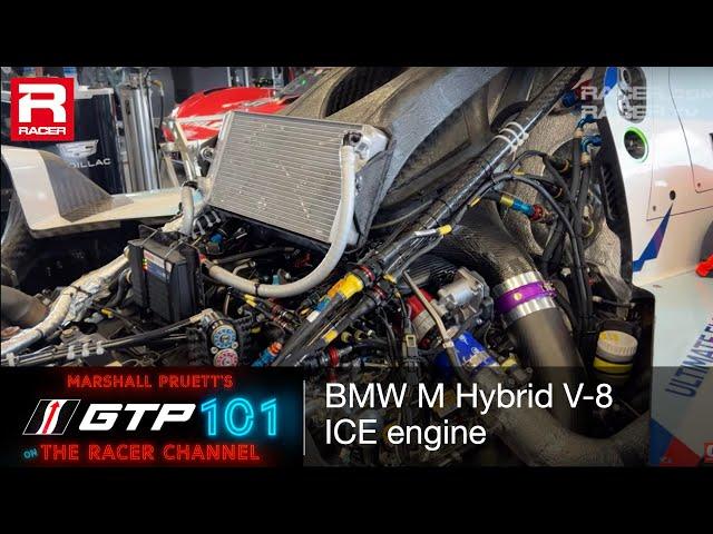 IMSA GTP 101: BMW M Hybrid V8's Internal Combustion Engine