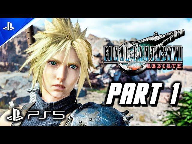 Final Fantasy 7 Rebirth - Gameplay Walkthrough Part 1 (PS5) FF7 Rebirth Full Game