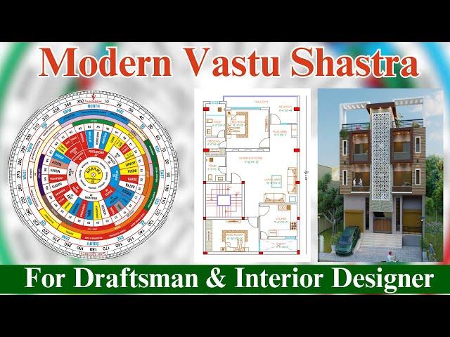 Complete Overview of Modern Vastu Shastra | For Draftsman & Interior Designers