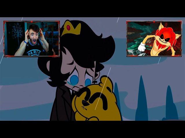 LEON.EXE REACTS WITH LEON PICARON TO MIKELLINO: THE FUSION OF MY HEART | ANIMATED MUSICAL PARODY