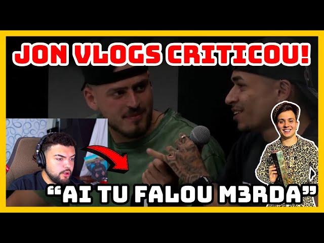 JON VLOGS DESMERECEU O PRÊMIO DO PAULO⁉️LUQUETA DEFENDEU & CASIMIRO TAMBÉM COMENTOU SOBRE O PRÊMIO