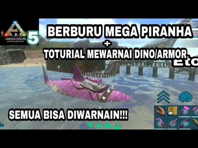 CARA MEWARNAI DINO/ARMOR/WEAPON/DLL  - ARK SURVIVAL EVOLVED MOBILE