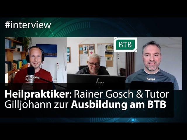 Fernstudium Heilpraktiker am BTB: Interview mit Tutor & Lehrgangsbetreuer