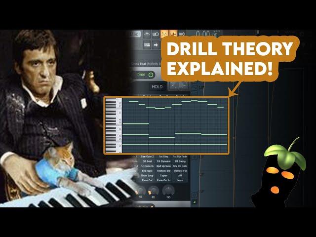 BEGINNERS GUIDE TO DRILL MELODIES! (How To Make UK Drill Melodies - FL Studio 20)