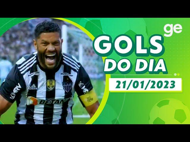 GOLS DO DIA 21/01/2023 | LISTAS | ge.globo