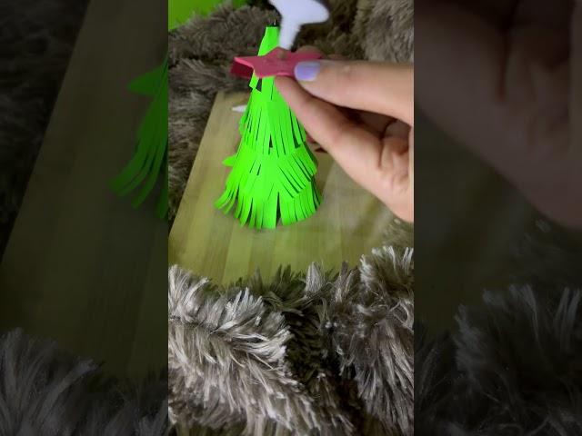 Easy Christmas tree #viral #shorts #trending #christmastree #papercraft #explore #youtubeshorts