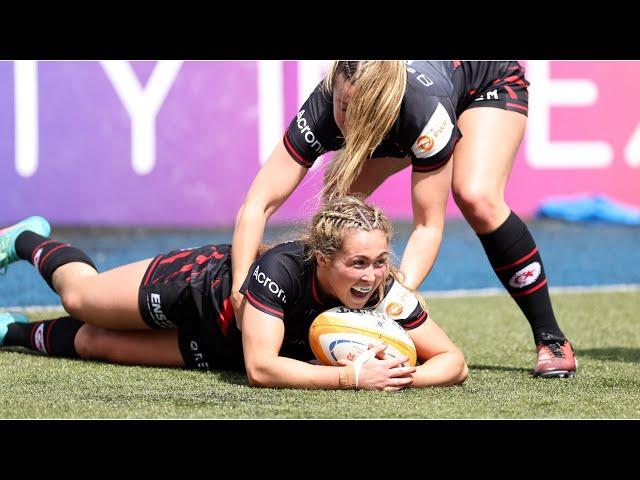 Highlights | Saracens Women 33-31 Gloucester Hartpury (Allianz PWR Rd 17)