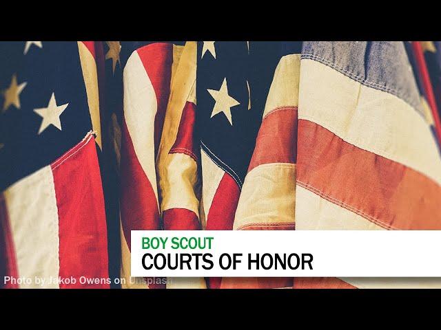 Courts of Honor in the Boy Scouts (SMD57)