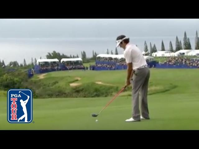 Bubba Watson goes driver-driver-putt for eagle at Kapalua (2011)