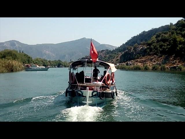 Dalyan Kanal Tekne Turu -Muğla/Türkiye