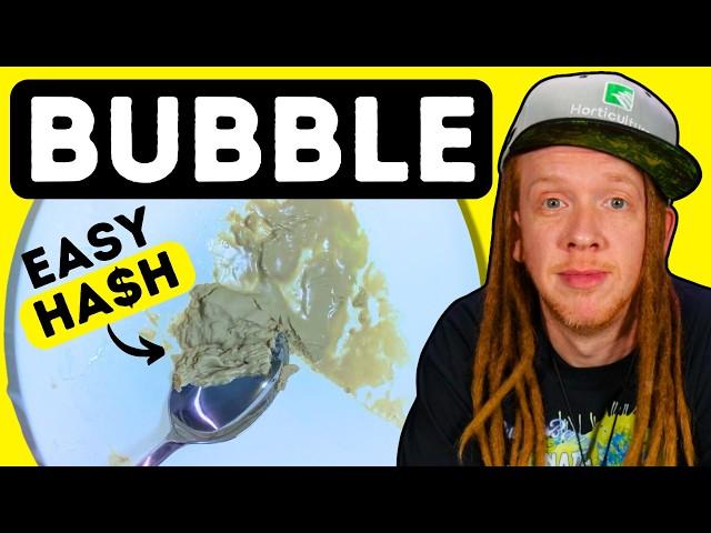 How To Make The BEST Bubble Hash (easy)