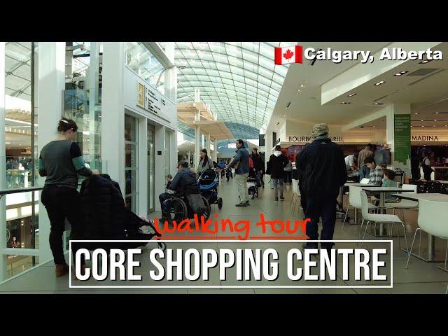 CORE SHOPPING CENTRE walking tour | Calgary, Alberta, Canada. [4K]