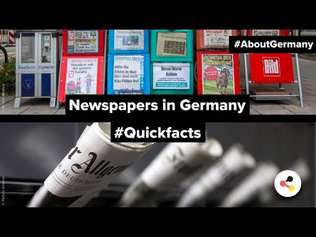 Newspapers in Germany | #Quickfacts