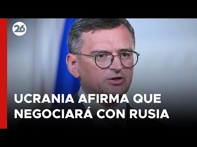 Ucrania afirma en China que negociará la paz con Rusia solo si Moscú lo hace de "buena fe"