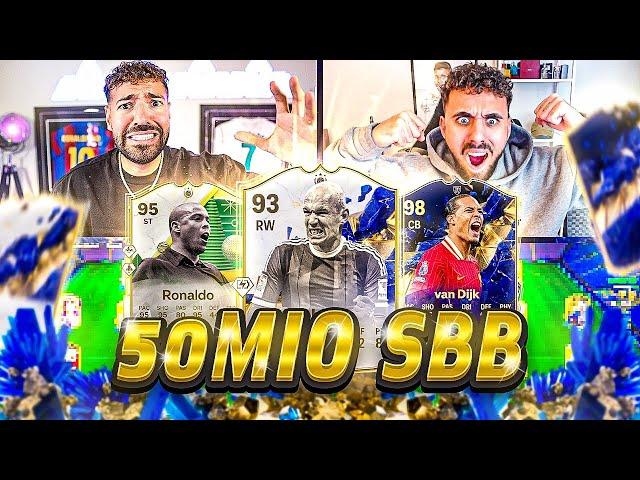 EA FC 25: 50 MIO COINS SBB ️ RIP es wird KATASTROPHAL  Wakez vs Cousin !!