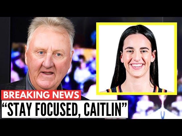 Caitlin Clark STUNNED By Larry Bird’s Message That Will Leave You SPEECHLESS!!