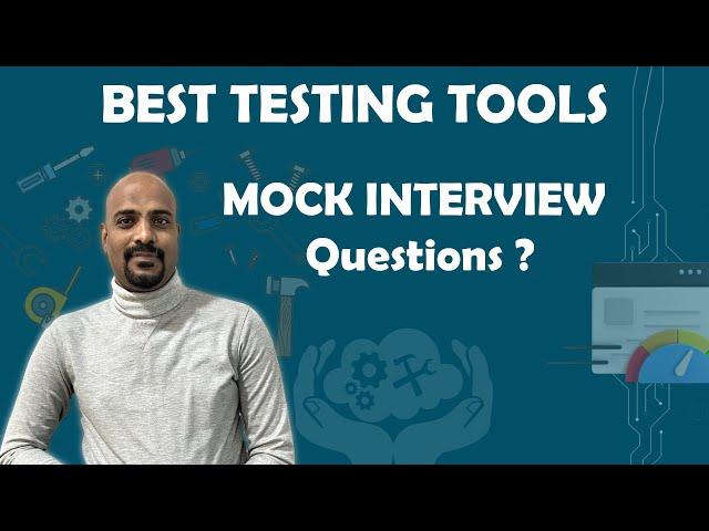 Fresher Mock Interview Testing tools | Best Testing tools Training Institute in Hyderabad